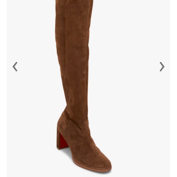 CHRISTIAN LOUBOUTIN
Adoxa Rhea Stretch Suede Over-The-Knee Boot, 70mm SIZE37 - Picture 9 of 9
